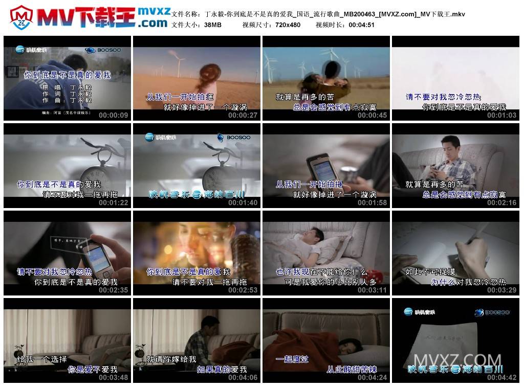 丁永毅-你到底是不是真的爱我_国语_流行歌曲_MB200463